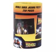Brand New Official Back To The Future Double Sided 250 Piece Jigsaw Puzzle