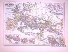 Chief Countries of the World 120-Year-Old Antique Map by G.W. Bacon-50
