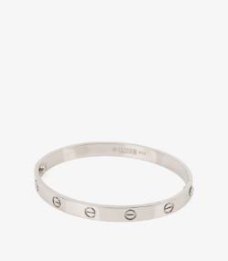 Cartier 18ct White Gold Love Bangle