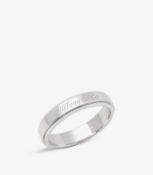 Tiffany & Co. Milgrain Platinum Band Ring