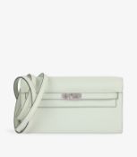 Hermès Vert Fizz Epsom Leather Kelly To Go Long Wallet