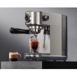 20-Bar Espresso Machine – Adjustable Temp, Hot & Cold Brew, Slim Design Cappuccino Maker