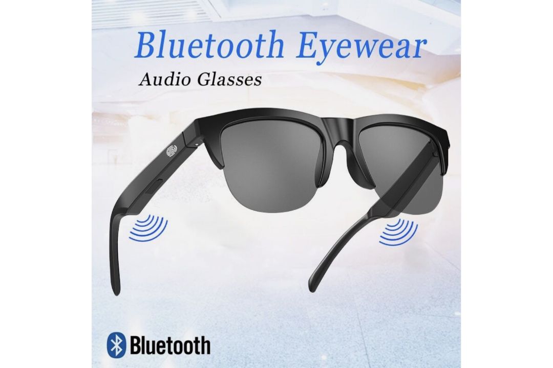 Title: Bluetooth Audio Glasses – Wireless Hands-Free Smart Eyewear with Built-In - Image 1 of 5