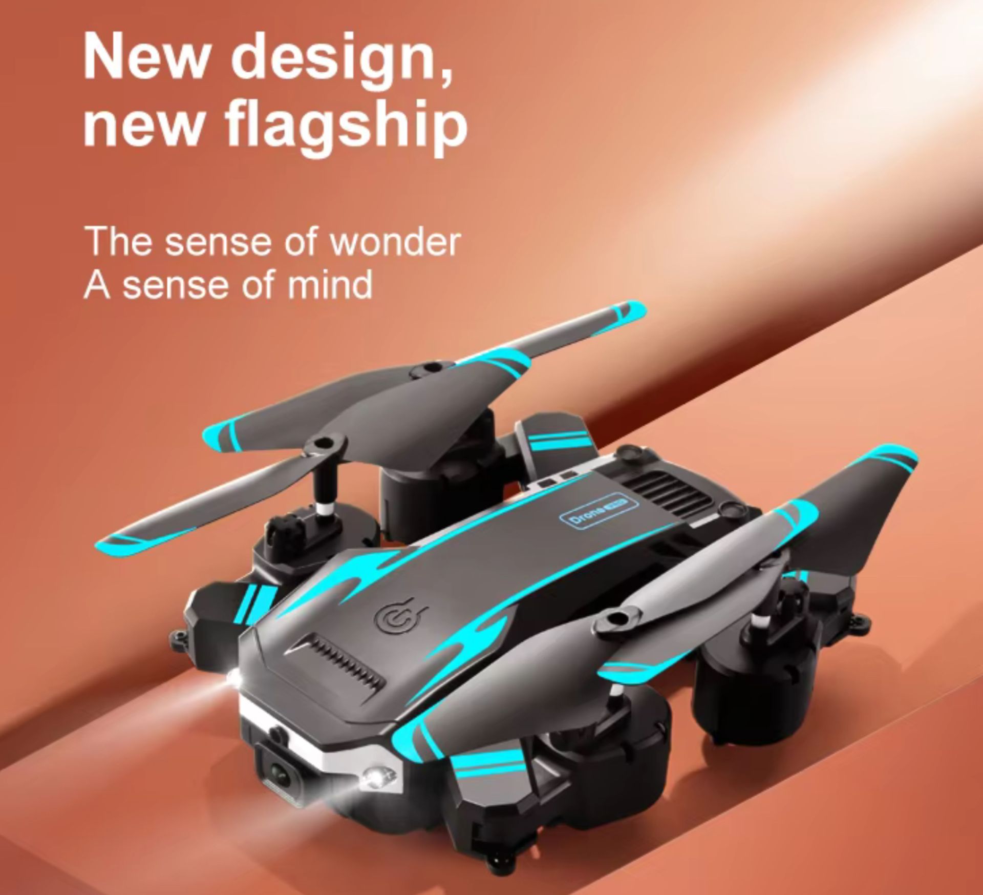Dual-Camera Smart Drone With 3-Way Obstacle Avoidance & Gesture Control - Image 2 of 8