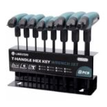 Title: T-Handle Allen Wrench Set – Metric Hex Key Set (2.0mm–10mm, 8PCS) With Storage
