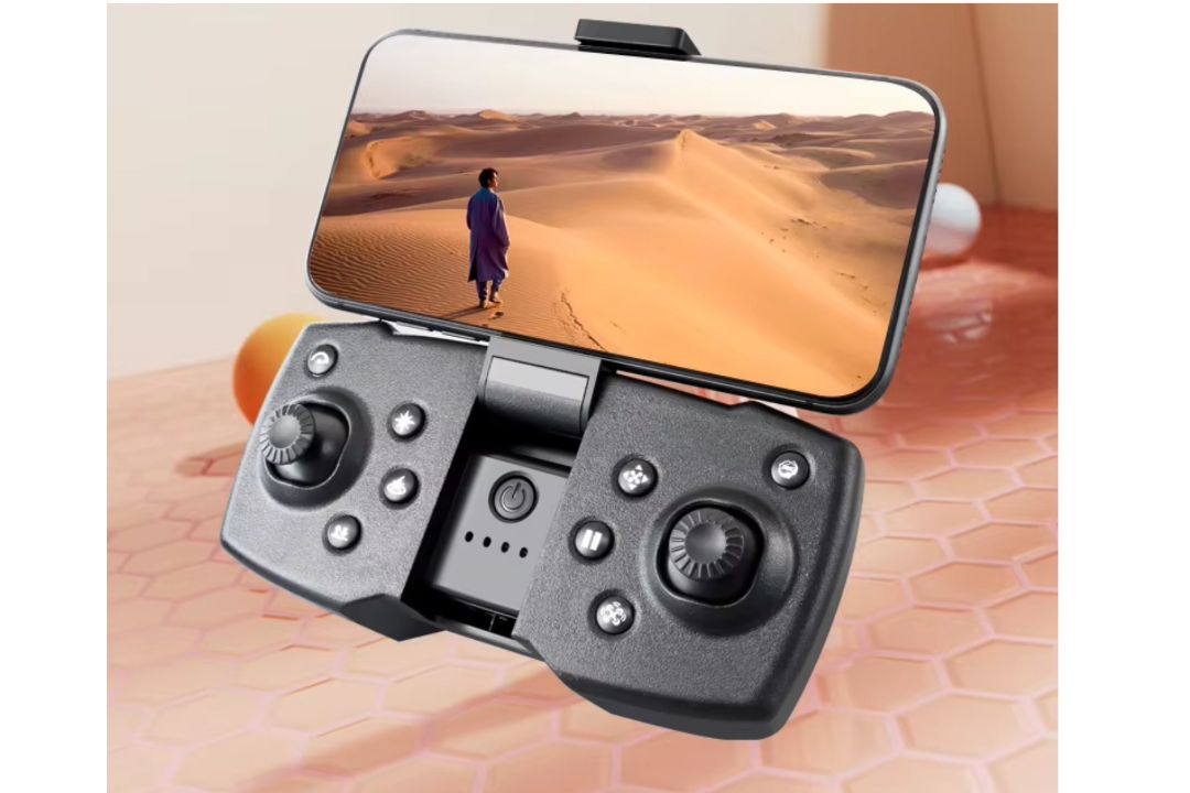 AeroGlow Yellow – Foldable Dual-Camera Drone With IR Obstacle Detection & Gesture Control - Image 5 of 5