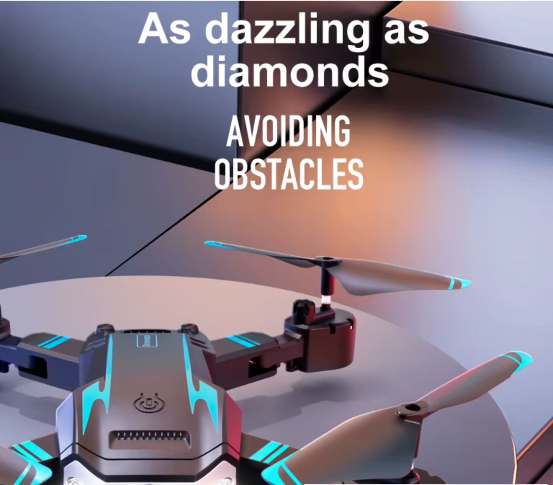Dual-Camera Smart Drone With 3-Way Obstacle Avoidance & Gesture Control - Image 4 of 8