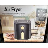 Title: Compact Digital Air Fryer Multi-Cooker – Instant Heat 360° Technology – BlackDescription: