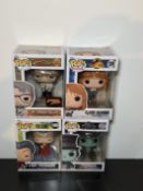 4x Brand New Funko Pops