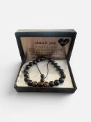 6 x Gifts For Dad Bracelets & Plaque L17a
