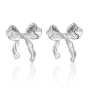 15 x Dainty 14K Gold Plated Tie Knot Stud Earrings
