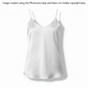 Women's Silk Satin Camisole Tank Tops