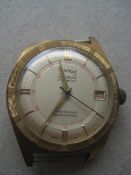 Vintage Gents Services Calendar 17 Jewels Wrist Watch