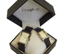 Boxed His & Hers Louifrey Watches - New With Tags