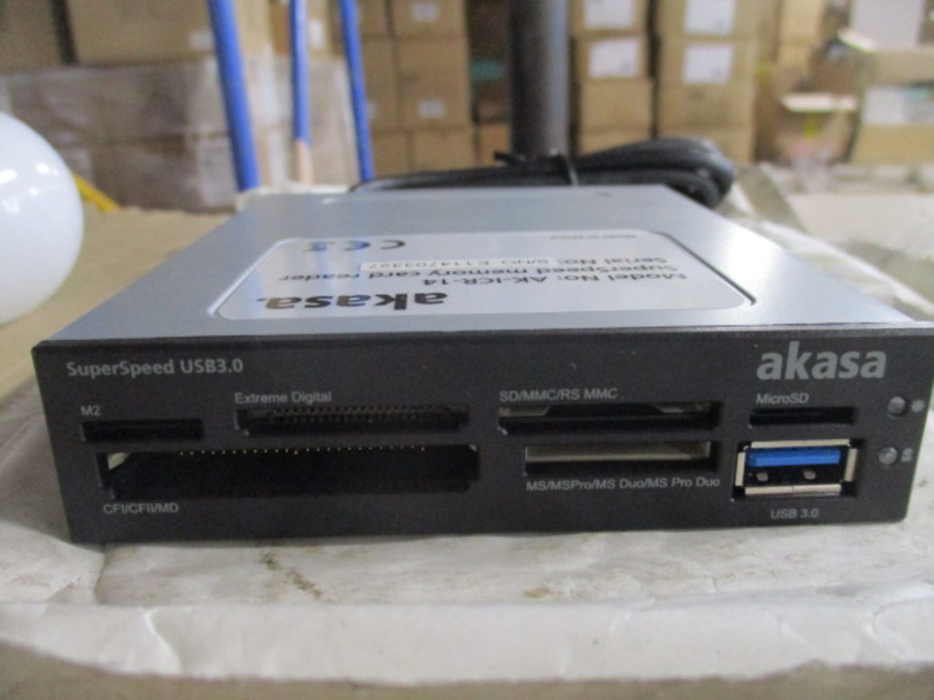 Title: Card Adapter Unit By AkasaDescription: Card Adapter Unit By AkasaCondition: UsedDelivery - Image 2 of 2