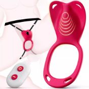 Sex Toys Wearable Panty Vibrating Penis Ring Clitoral Stimulator sku-4503