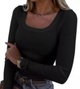 19 x Women's Tops Sweatshirt Ribbed Knit Slim Top RRP £469.30 sku-4139