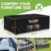 Garden Furniture Covers 180X120X74cm Waterproof 420D Heavy Duty sku-4080