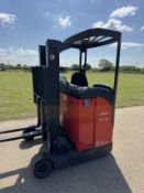 LINDE R12 electric reach forklift 4m lift height & sideshift Only 1200 Hours Fro