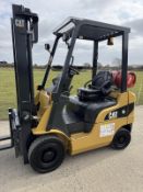caterpillar 1.8 Tonne Gas Forklift 2018