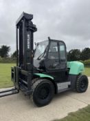 Mitsubishi 12 Tonne Diesel forklift With Fork Position And Side Shift