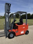 Heli 2.5 Tonne Electric forklift truck With 6m Triple