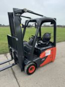Linde 1.6 Tonne Electric forklift truck 2018 Container Spec