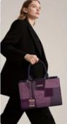Women’s Patchwork Tote Bag – Large Capacity Shoulder & Crossbody Handbag
