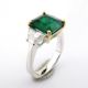 Natural Diamond 18K White Gold Ring - Image 9 of 12