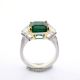Natural Diamond 18K White Gold Ring - Image 8 of 12