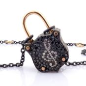 Natural Diamond 14K Yellow Gold Necklace