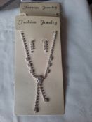 2 x fashion jewellery necklace sets