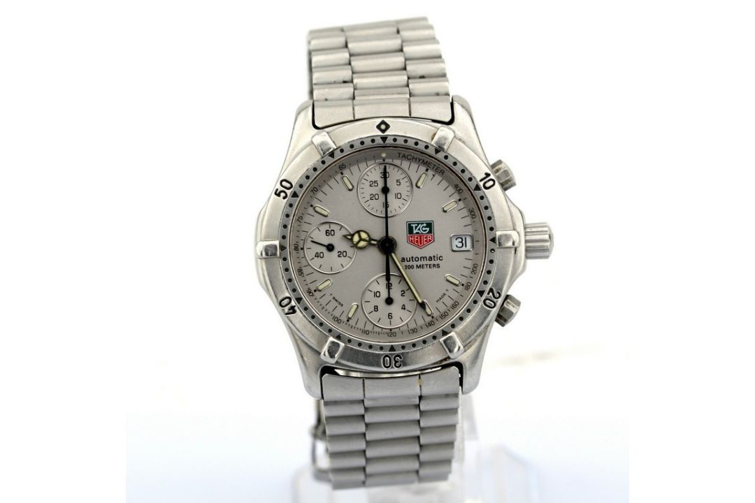TAG Heuer / Rare 2000 Series Men's 38mm Automatic Stainless Cal 7750 Watch 760.306 - - Image 3 of 8