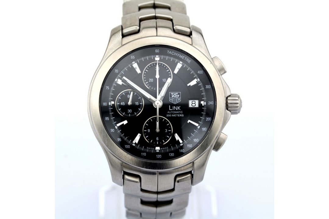 TAG Heuer / TAG Heuer Link Automatic Chronograph - Gentlmen's Steel Wristwatch - Image 2 of 8
