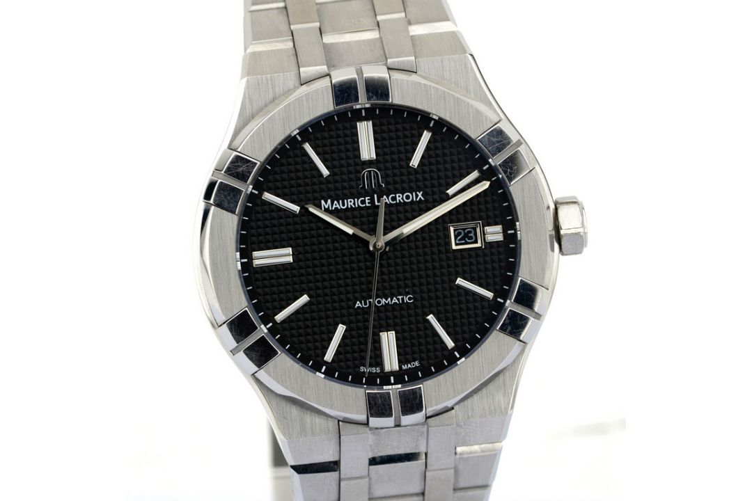 Maurice Lacroix / Aikon Automatic - 42mm Black Dial Swiss Men's Watch - Gentlmen's Wristwatch - Image 3 of 9