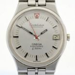Omega / Constellation Chronometer Electronic f300Hz Date 36 mm - Gentlmen's Steel Wristwatch