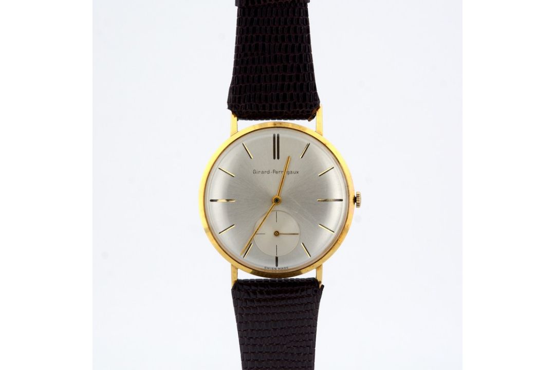 Girard-Perregaux / 1960's Vintage Manual-Wind Classic Men's Watch - Steel Wristwatch - Image 3 of 8