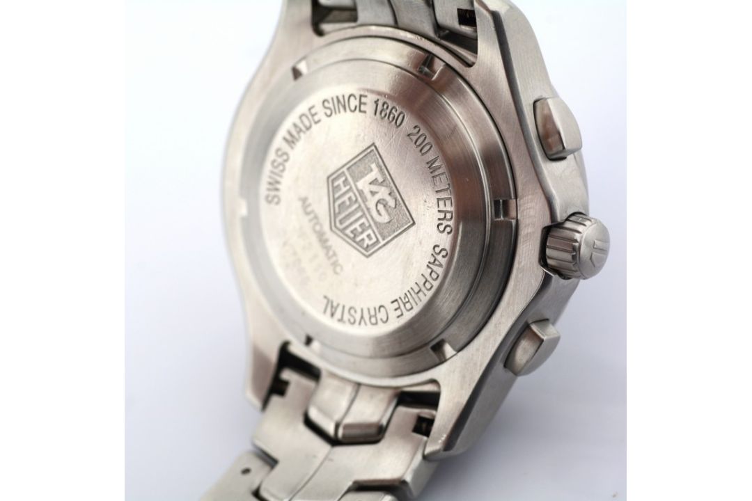 TAG Heuer / TAG Heuer Link Automatic Chronograph - Gentlmen's Steel Wristwatch - Image 8 of 8