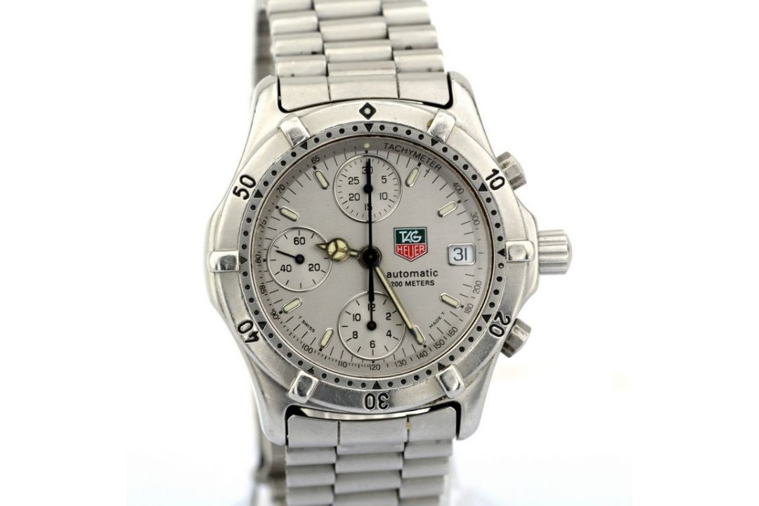 TAG Heuer / Rare 2000 Series Men's 38mm Automatic Stainless Cal 7750 Watch 760.306 - - Image 2 of 8