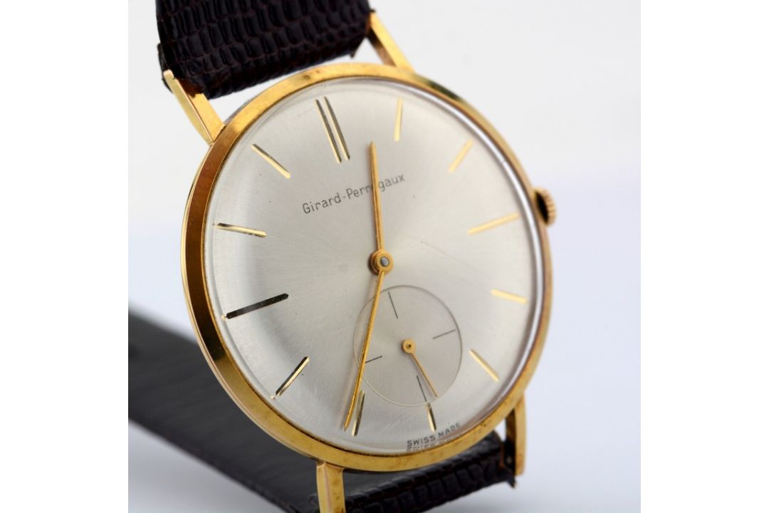 Girard-Perregaux / 1960's Vintage Manual-Wind Classic Men's Watch - Steel Wristwatch - Image 4 of 8