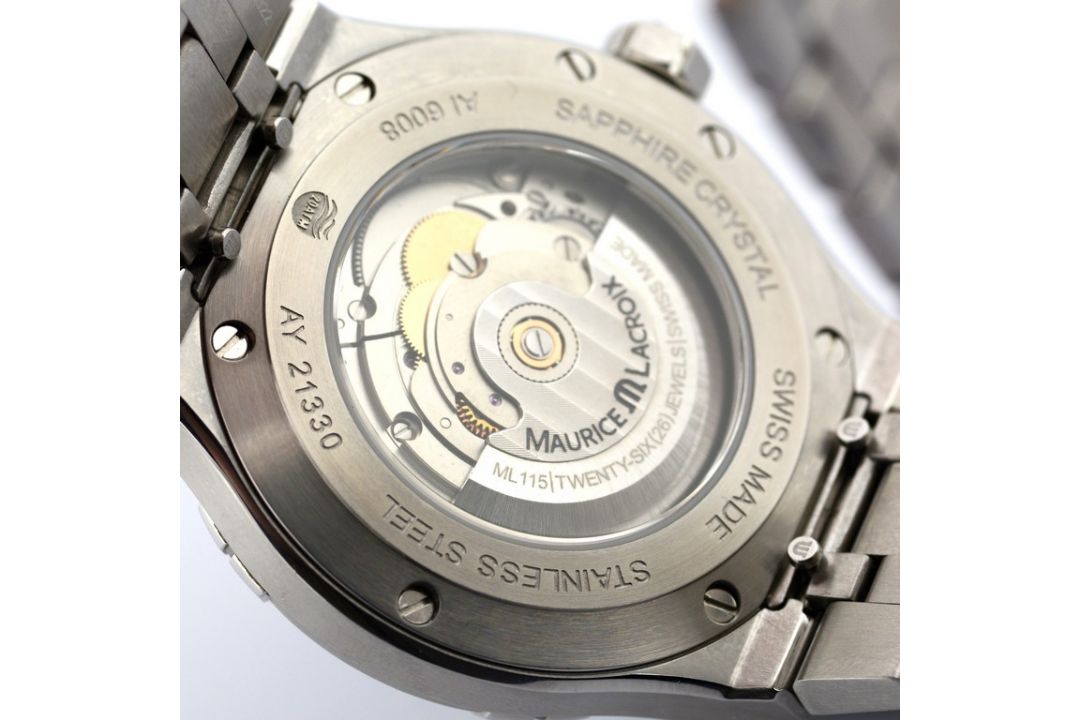 Maurice Lacroix / Aikon Automatic - 42mm Black Dial Swiss Men's Watch - Gentlmen's Wristwatch - Image 9 of 9