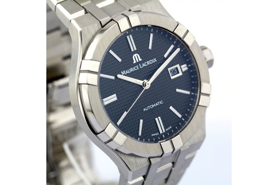 Maurice Lacroix / Aikon Automatic - 42mm Black Dial Swiss Men's Watch - Gentlmen's Wristwatch - Image 5 of 9