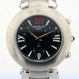 Pierre Balmain / Swiss Chronograph Date - Gentlmen's Steel Wristwatch