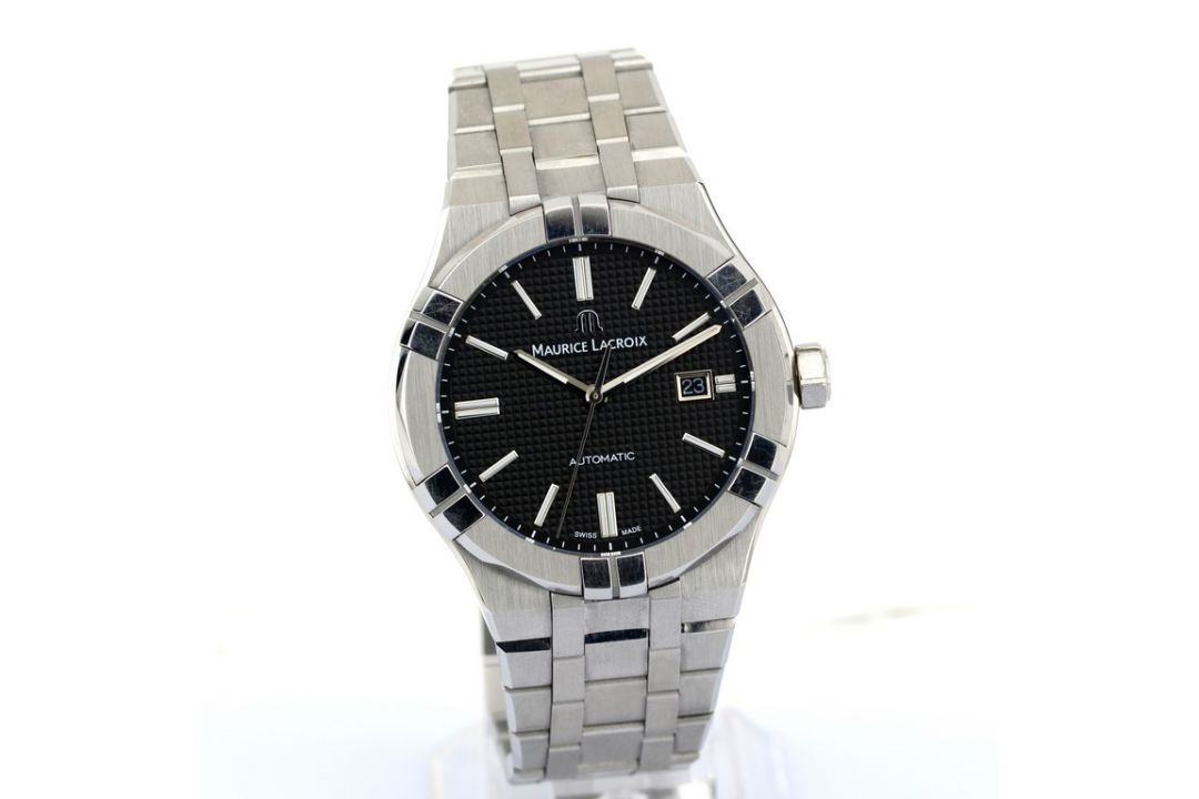 Maurice Lacroix / Aikon Automatic - 42mm Black Dial Swiss Men's Watch - Gentlmen's Wristwatch - Image 4 of 9