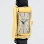 Rolex / Rectangular extremely rare solid gold case - Lady's Yellow gold Wristwatch