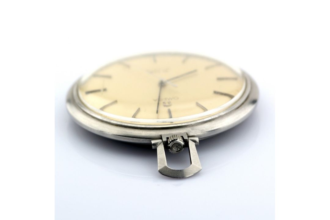 Omega / Omega De Ville Vintage Pocket Watch Swiss Made - Steel Pocketwatch - Image 3 of 4