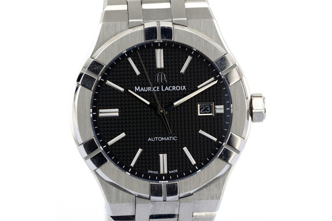 Maurice Lacroix / Aikon Automatic - 42mm Black Dial Swiss Men's Watch - Gentlmen's Wristwatch - Image 1 of 9