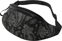 10 x Paisley Casual Bum Bag For Men & Women L2280 SKU -4617