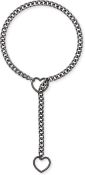 5 x Heart O-Ring Slip Chain Necklace For Women L11a SKU -3938