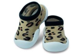 7 x Pairs of Baby Sock Shoes - Assorted Colours & Sizes Lb10 SKU -3581
